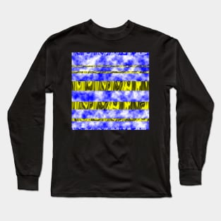 Yellow Sky - Original Abstract Design Long Sleeve T-Shirt